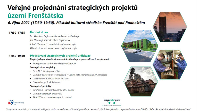 Veřejné projednání strategických projektů území Frenštátska